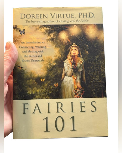 Fairies 101 Book by Doreen Virtue Rare Orig book HTF OOP