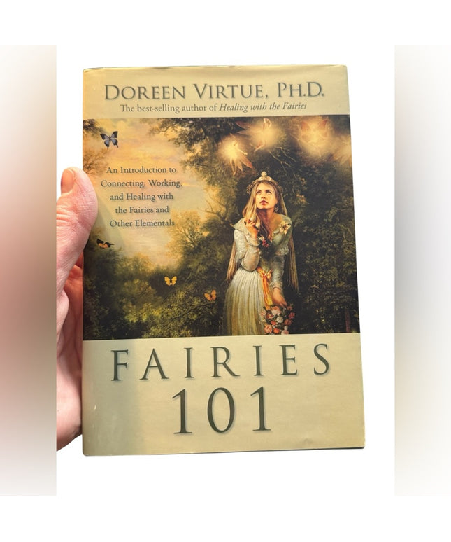 Fairies 101 Book by Doreen Virtue Rare Orig book HTF OOP