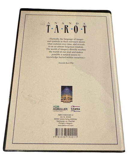 Ananda Tarot Box set Cards & Book LN OOP Rare C2003