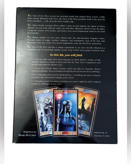Tarot of the Elves Deck & Book Set Rare Combo OOP C2007