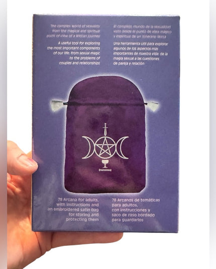 Sensual Wicca Tarot Deck & Bag Box Set RARE OOP C2007