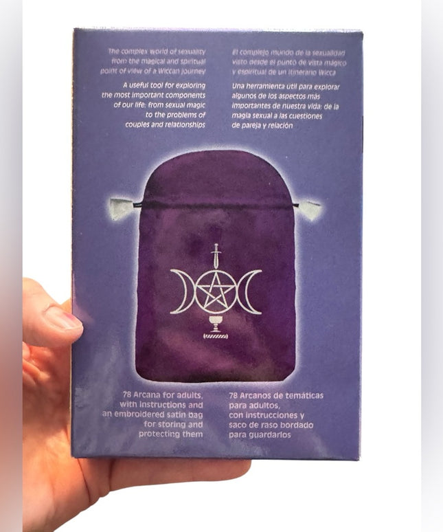 Sensual Wicca Tarot Deck & Bag Box Set RARE OOP C2007