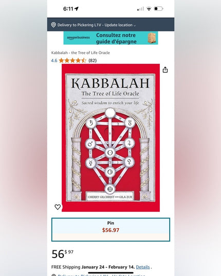 The Tree of Life Oracle Deck Boxed Set LN Kabbalah