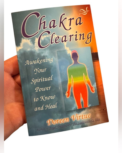 Chakra Clearing by Doreen Virtue OOP HTF soft cover BOOK