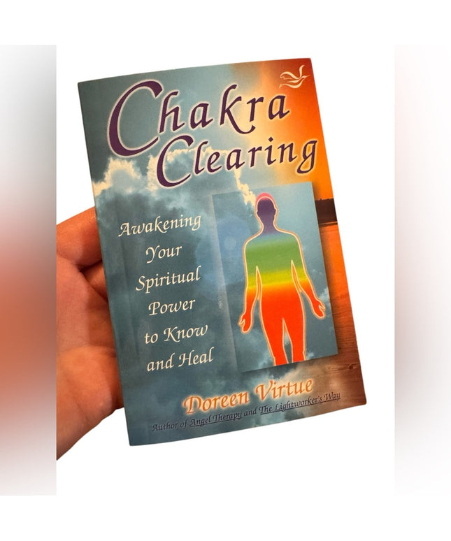 Chakra Clearing by Doreen Virtue OOP HTF soft cover BOOK