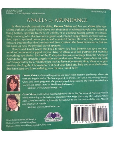 Angels of Abundance Book by Doreen Virtue OOP Soft cover Book