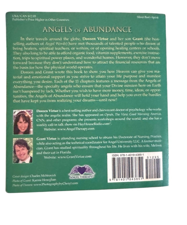 Angels of Abundance Book by Doreen Virtue OOP Soft cover Book