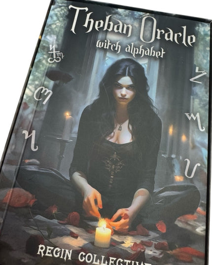 Theban Oracle Witch Alphabet Theban Guide Book Runes Tarot Oracle Cards