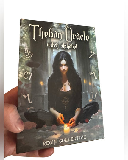 Theban Oracle Witch Alphabet Theban Guide Book Runes Tarot Oracle Cards