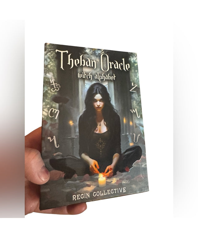 Theban Oracle Witch Alphabet Theban Guide Book Runes Tarot Oracle Cards