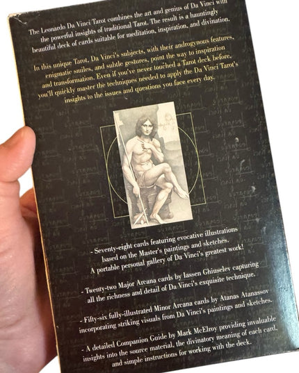 Da Vinci Tarot Deck and Book Set OOP HTF Deck & Cards