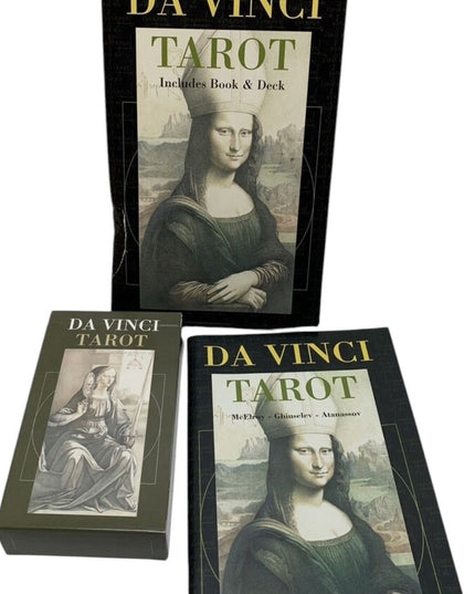 Da Vinci Tarot Deck and Book Set OOP HTF Deck & Cards