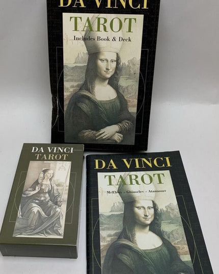 Da Vinci Tarot Deck and Book Set OOP HTF Deck & Cards