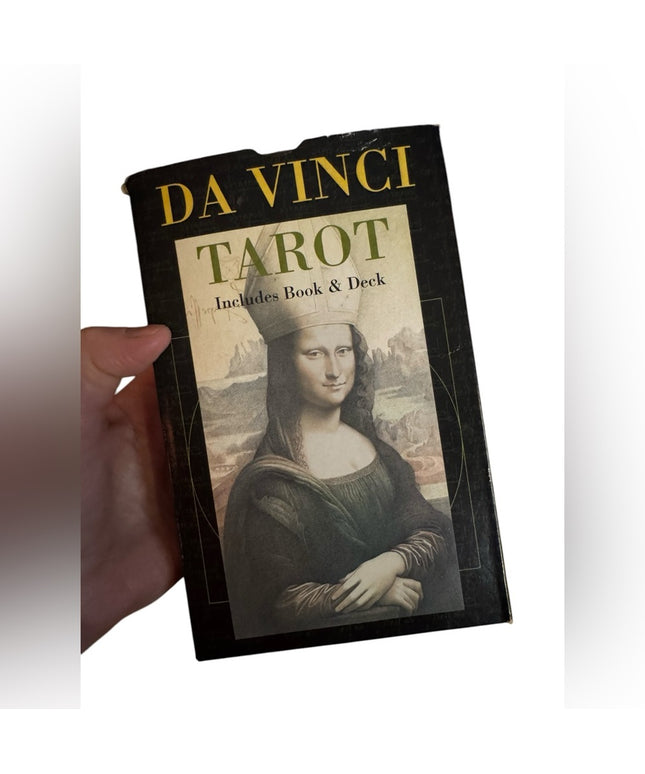 Da Vinci Tarot Deck and Book Set OOP HTF Deck & Cards