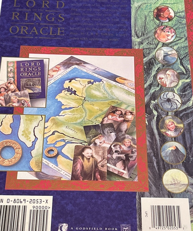 Lord of the Rings Book & Cards Oracle Divination