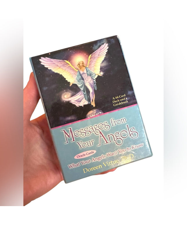 Messages from Your Angels Authentic Oracle Cards Doreen Virtue Hay House Orig