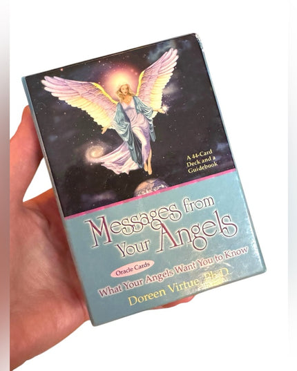 Messages from Your Angels Authentic Oracle Cards Doreen Virtue Hay House Orig