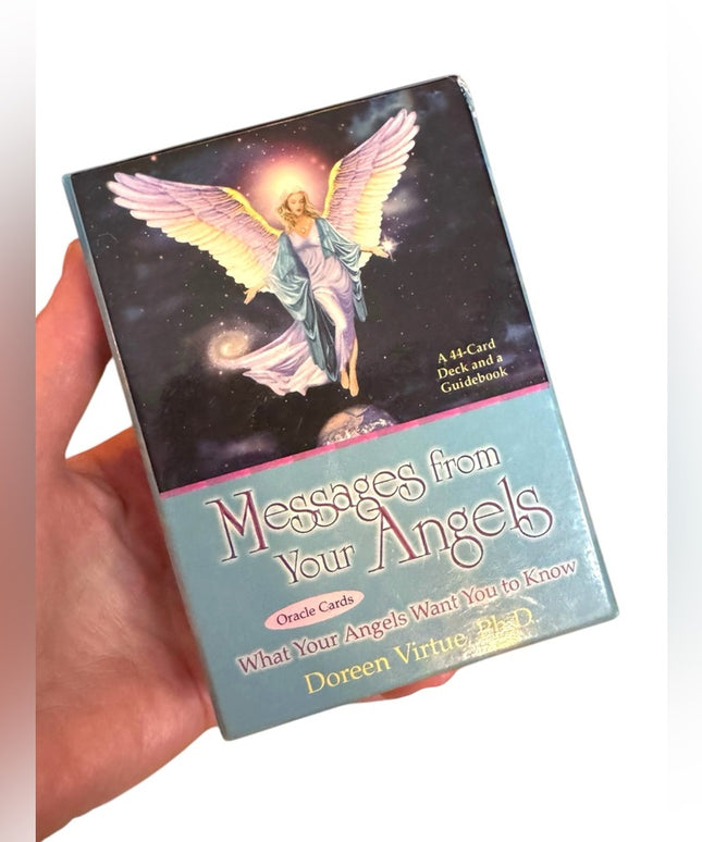 Messages from Your Angels Authentic Oracle Cards Doreen Virtue Hay House Orig