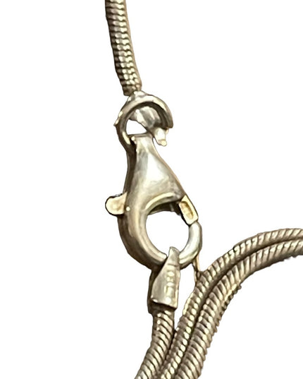 Nordic Runes  Silver Valknut Triquetra Triangle Norse Viking  Pendant Ne…