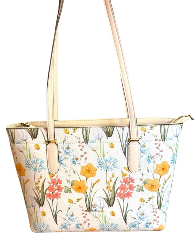 Nanette Lepore Anderson Botanical Shoulder Tote Bag
Floral Purse Handbag  NWOT