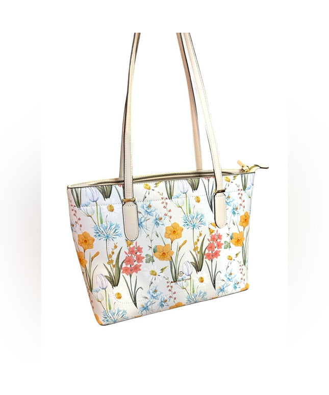 Nanette Lepore Anderson Botanical Shoulder Tote Bag
Floral Purse Handbag  NWOT
