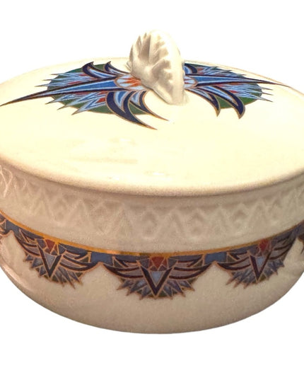 Elizabeth Arden Treasures of the Pharaohs Porcelain Covered Trinket Dish…