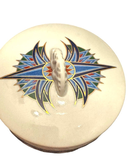Elizabeth Arden Treasures of the Pharaohs Porcelain Covered Trinket Dish…