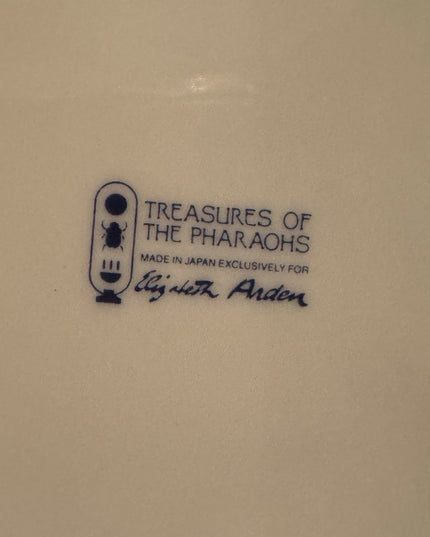 Elizabeth Arden Treasures of the Pharaohs Porcelain Covered Trinket Dish…