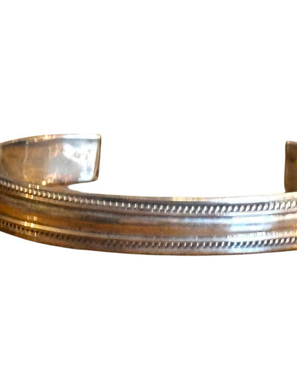 Vintage sterling silver 925 handmade  Cuff Bracelet