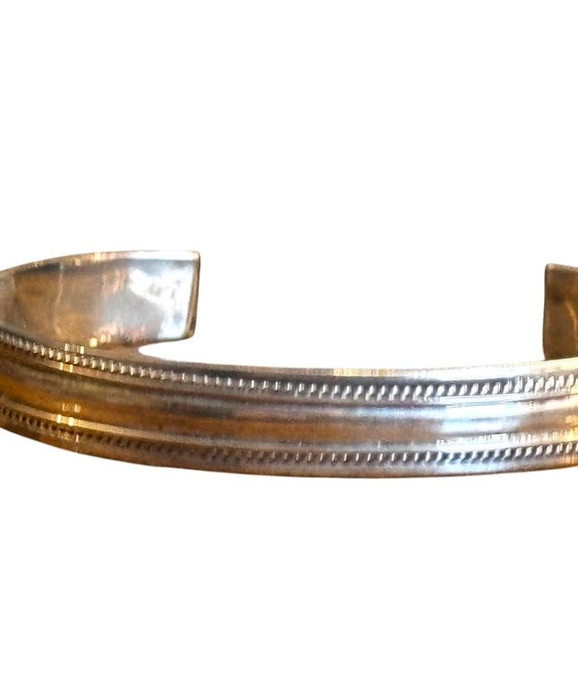 Vintage sterling silver 925 handmade  Cuff Bracelet
