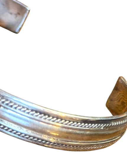 Vintage sterling silver 925 handmade  Cuff Bracelet