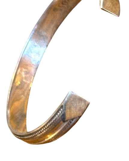 Vintage sterling silver 925 handmade  Cuff Bracelet