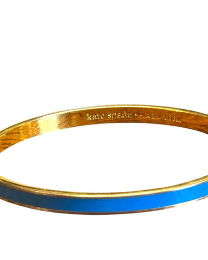 Retired Kate Spade Blue Enamel Bangle