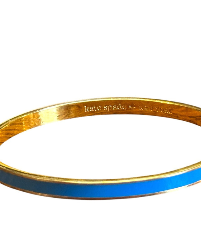 Retired Kate Spade Blue Enamel Bangle