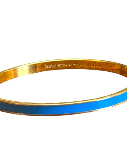 Retired Kate Spade Blue Enamel Bangle