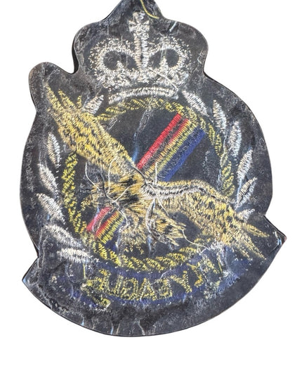 New Fly Eagle Embroidered Patch Crown Royal Sewing Iron on