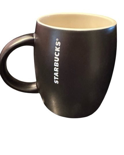 Starbucks Black Ceramic Mugs Set Starbucks Mermaid Logo Black White Coffee 2011
