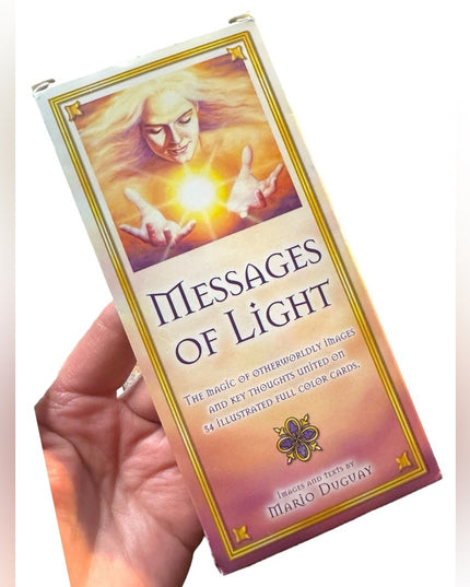 Messages of Light Oracle Cards Mario Duguay OOP Rare NIB