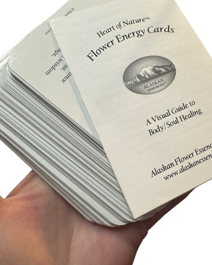 Heart of Nature Flower Energy Cards oracle deck