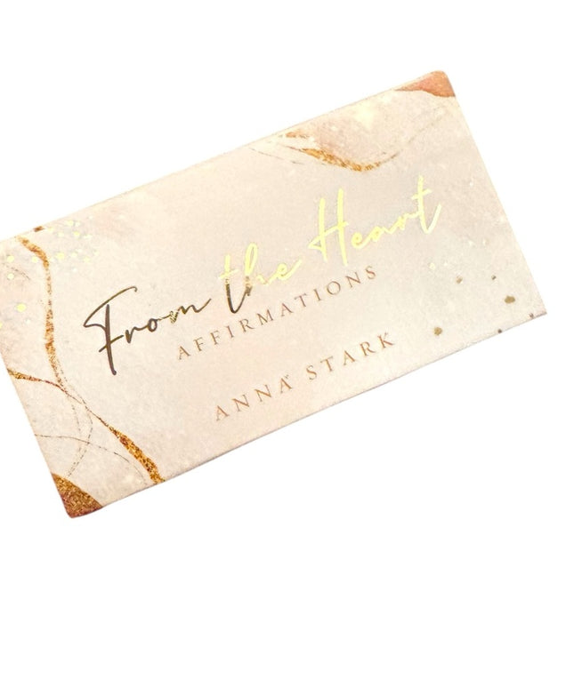 Anna Stark From the Heart Affirmations Roxkpool cards NWOT