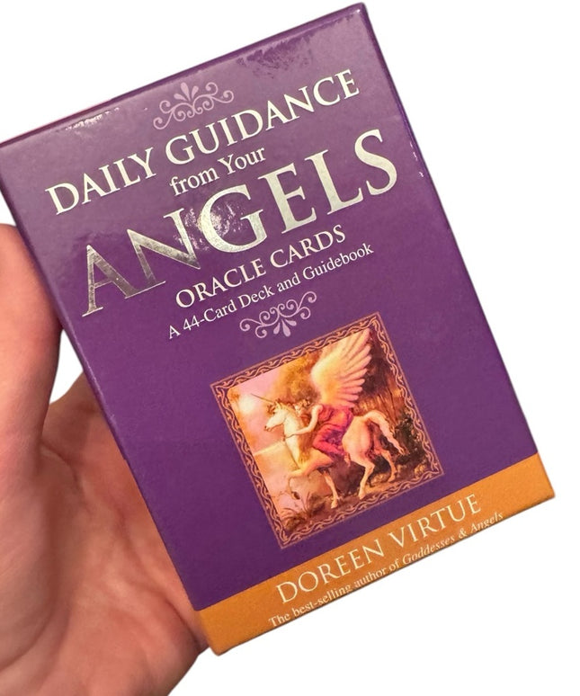 Daily Guidance from your Angels Oracle Cards Doreen Virtue, 44 cards RARE OOP