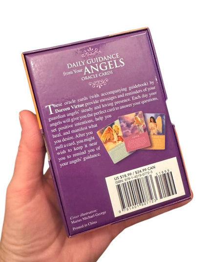 Daily Guidance from your Angels Oracle Cards Doreen Virtue, 44 cards RARE OOP