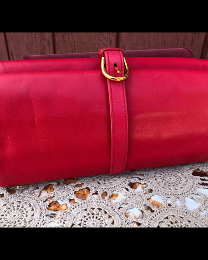 Vintage Gucci Authentic Jelly roll Wallet Jewelry Leather