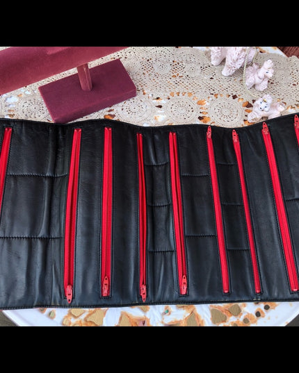 Vintage Gucci Authentic Jelly roll Wallet Jewelry Leather