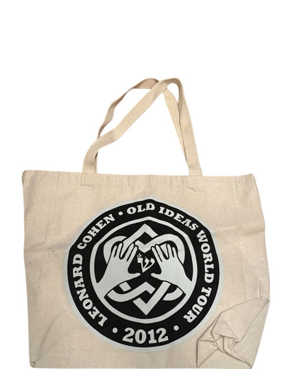 Leonard Cohen World Tour Canvas Tote Bag LTD Event only