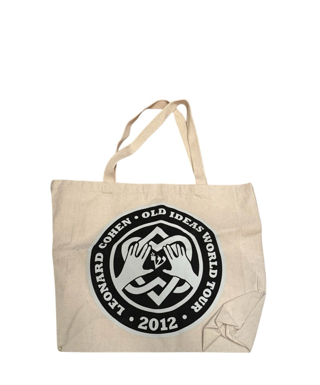 Leonard Cohen World Tour Canvas Tote Bag LTD Event only