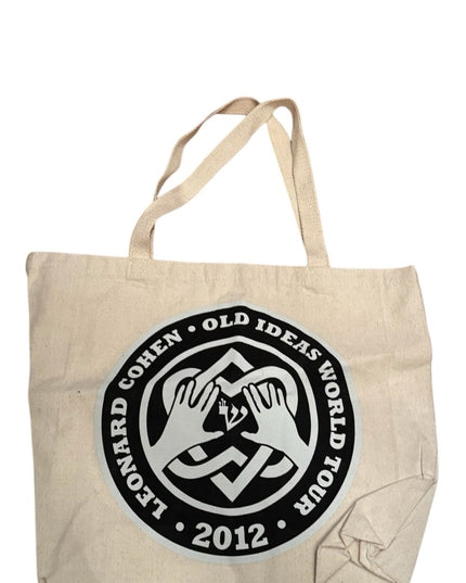 Leonard Cohen World Tour Canvas Tote Bag LTD Event only