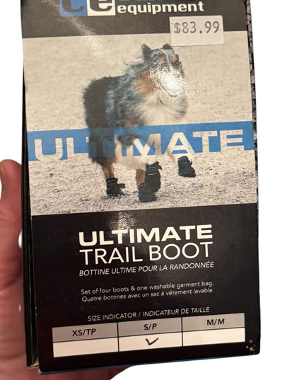 Ultimate Trail Boot for Dogs NEW Canine Equipment SZ S