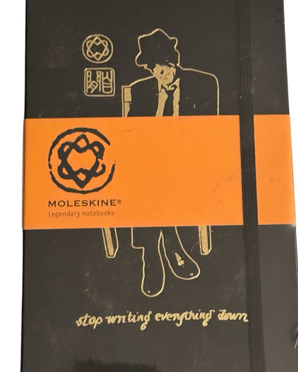 RARE - Leonard Cohen Tour LTD Event only 2012 Moleskine Black Notebook “ NEW !