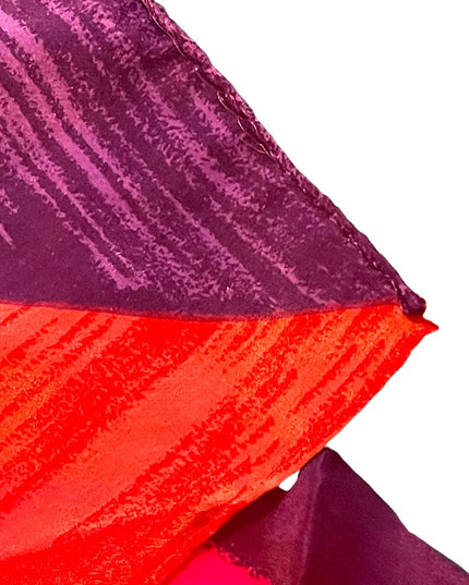 - Oscar De Laurenta Studio SILK Abstract Luxury Scarf